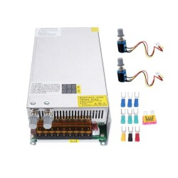 0-220V 5A 1000W Digital Adjustable Metal Case Power Supply - 2