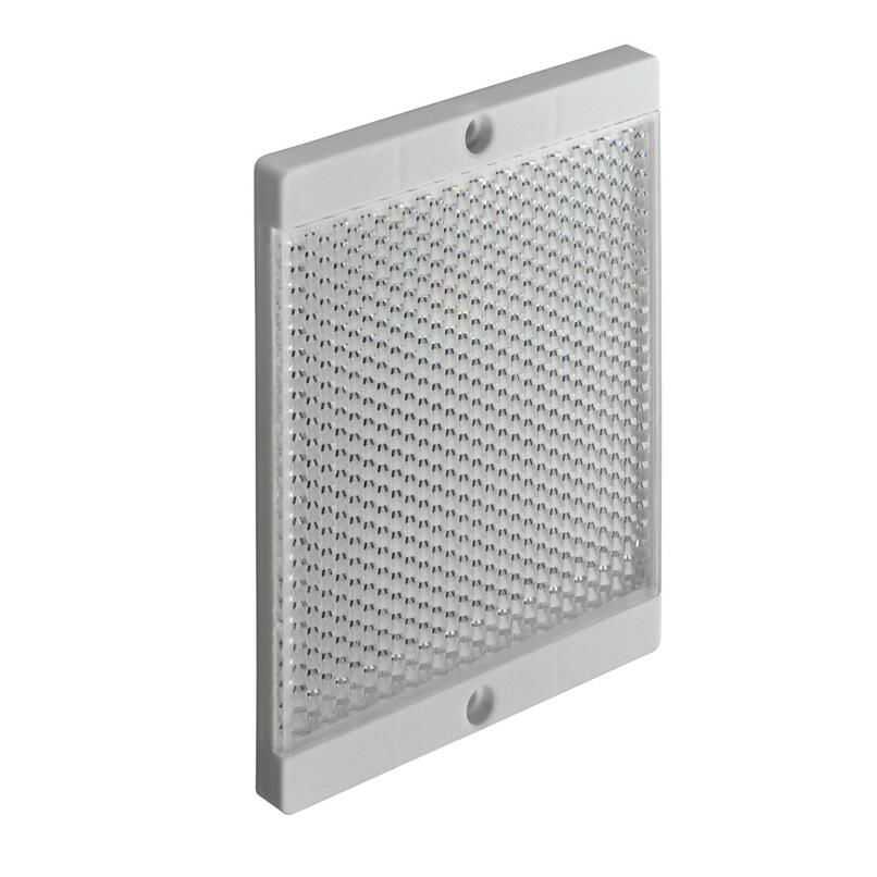 100x100mm Reflektör / Mesafe Sensörleri Uyumlu - Beyaz