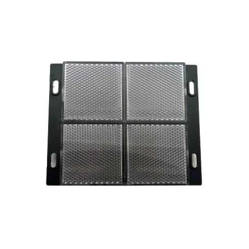  100x100mm Reflektör / Mesafe Sensörleri Uyumlu - Siyah