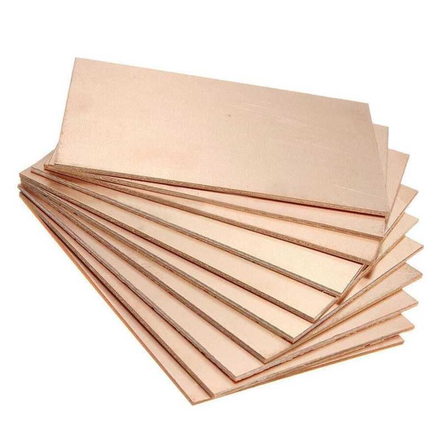  10x10cm Fr2 Bakır Plaket