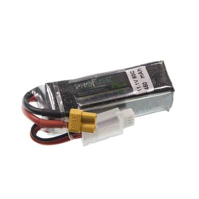 11,1V Lipo Batarya 450mAh 80C - 3s Lipo Pil - 1