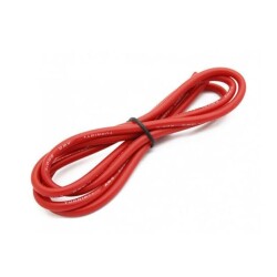 12 AWG Silicone Cable Red - 1 Meter 