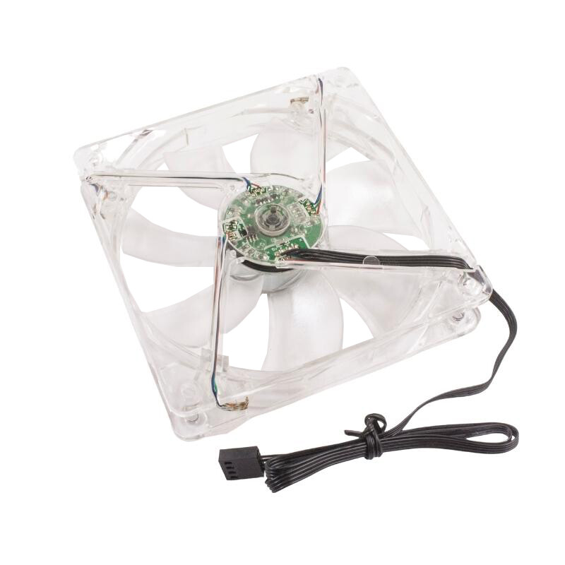  120x120x25mm 12v 0.1a Fan 4 Kablolu - Işıklı Rgb Bilgisayar Kasa Fanı