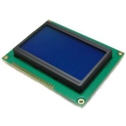 128x64 Graphic LCD Blue 