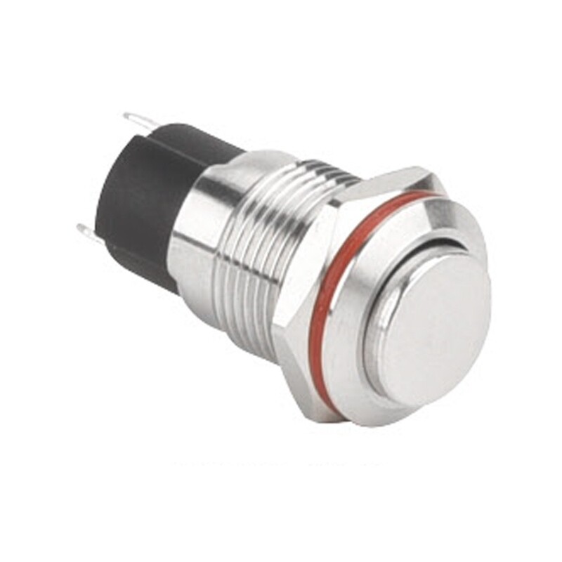  12a-g1z 12mm Çıkık Anahtarlı Metal Buton