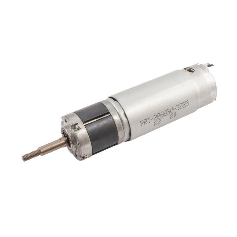 12V 1000RPM 28mm Planetary Geared DC Motor - Screw Shaft Motorobit ...