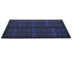 12V 100mA Güneş Paneli - Solar Pil 200x130mm - 3