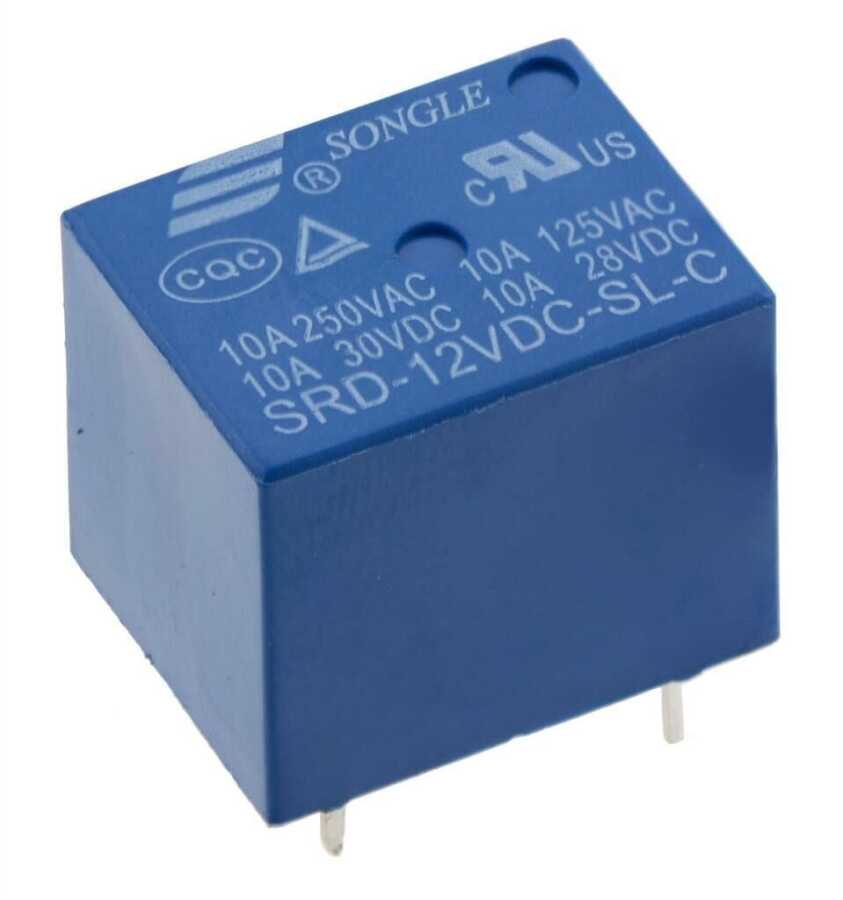  12v 10a Röle 5-pin