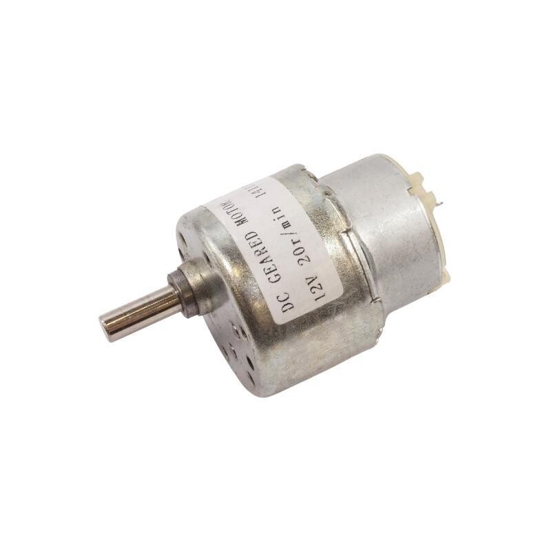  12v 20rpm 41mm Redüktörlü Dc Motor