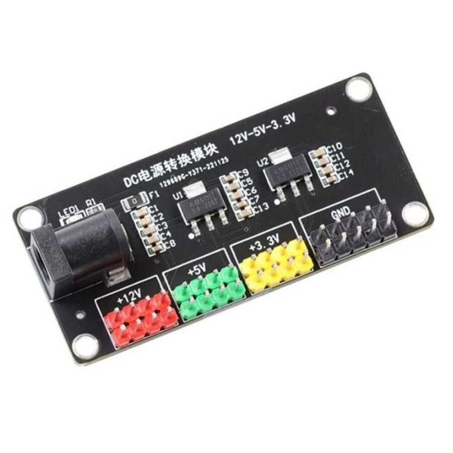  12v Giriş Çok Çıkışlı Voltaj Dönüştürücü 3.3v 5v 12v