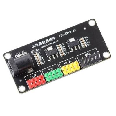 12V Input Multi Output Voltage Converter 3.3V 5V 12V - 1