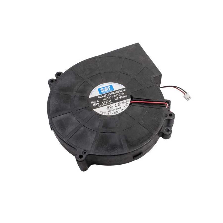  140x140x25mm 12v 0.26a 2p Salyangoz Fan