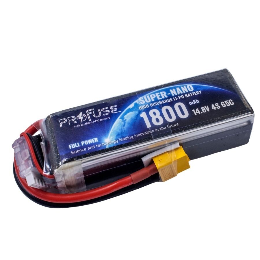  14,8v 4s 1800mah 65c Lipo Batarya