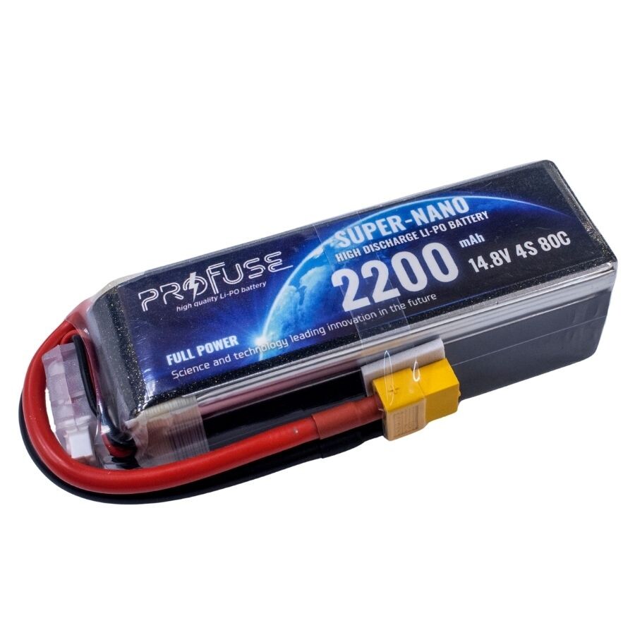  14,8v 4s 2200mah 80c Lipo Batarya