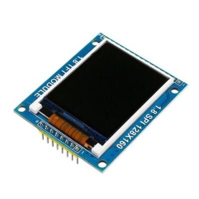 1.8'' 128x160 SPI Tam Renkli TFT LCD Ekran Modülü - ST7735S - 1