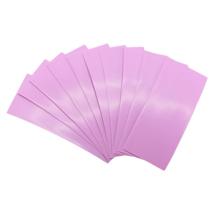 18650 Pil Kaplama Makaronu Pembe - 10 Adet