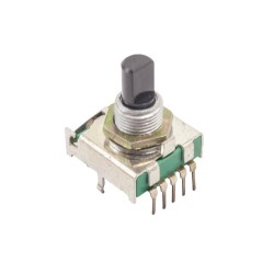 18mm 3 Position Rotary Switch - Commitator 