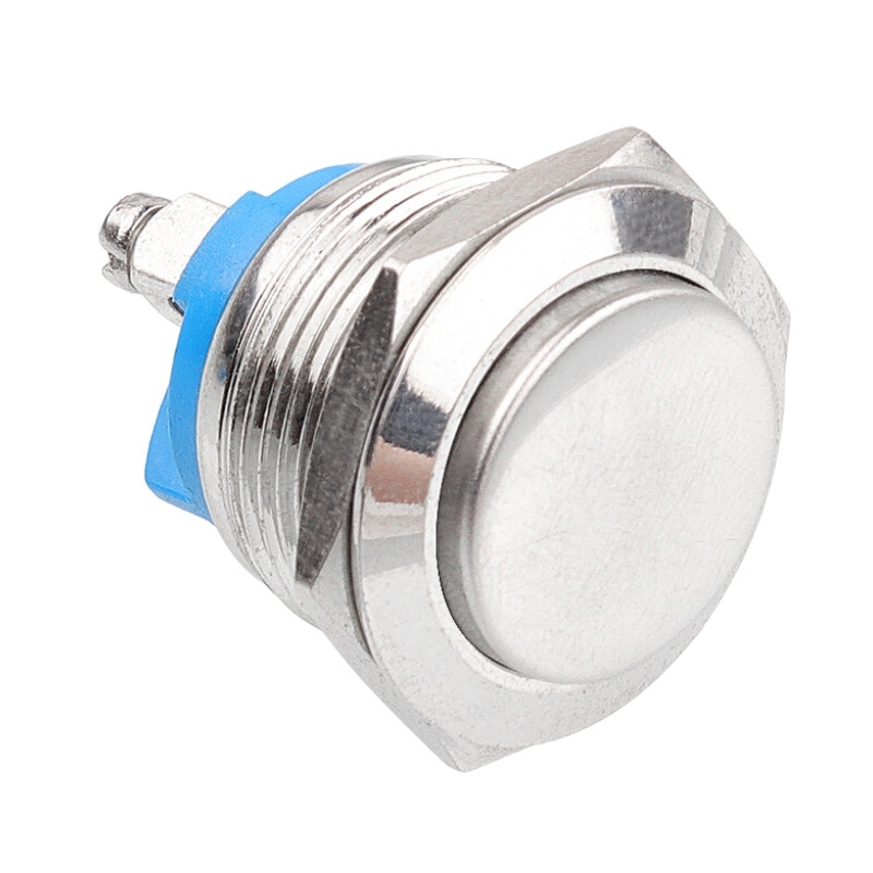  19g-g0 19mm Çıkık Yaylı Metal Buton