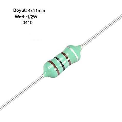  1uh 1/2w Direnç Tip Bobin - 0410