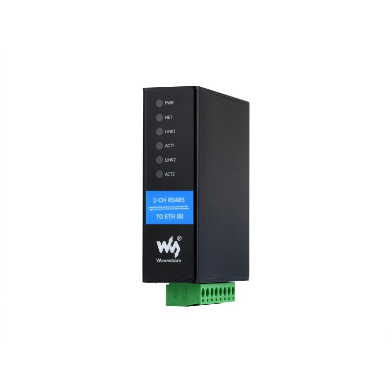  2 Kanal Rs485 - Rj45 Ethernet Modülü