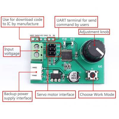 2 Kanal Servo Kontrol Cihazı 5-9V - 2