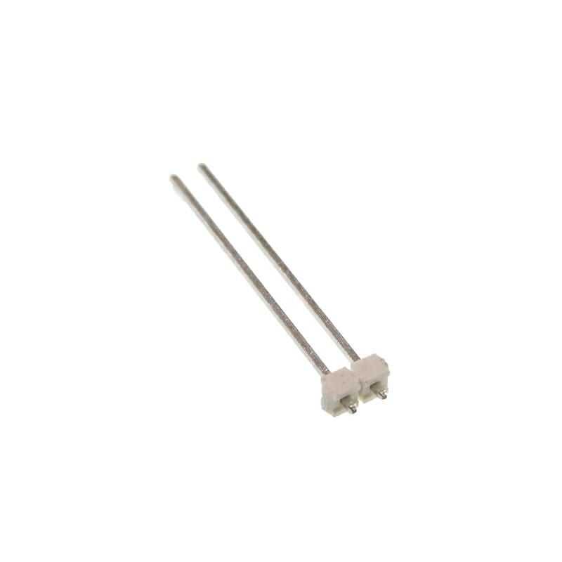  2 Pin 26mm Erkek Header - Beyaz