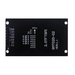 2.0'' 240x320 SPI Full Color TFT LCD Display Module - GMT020-02 - 3