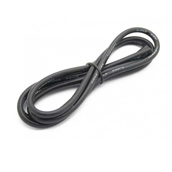  20 Awg Silikon Kablo Siyah - 1 Metre