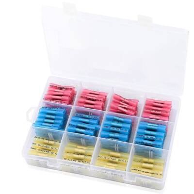 200 Pieces 3 Types Insulated Cable Fitting Set - 1