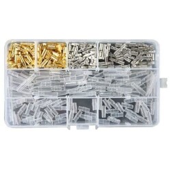 200 Pieces 4 Types 3.5mm Bullet Connector Set - 2