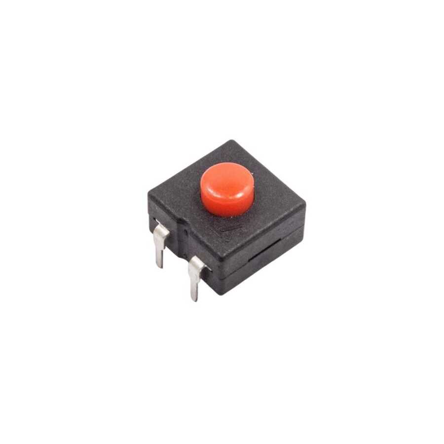  213bs 12x12x9.5mm Kırmızı On-off-on El Feneri Anahtarı