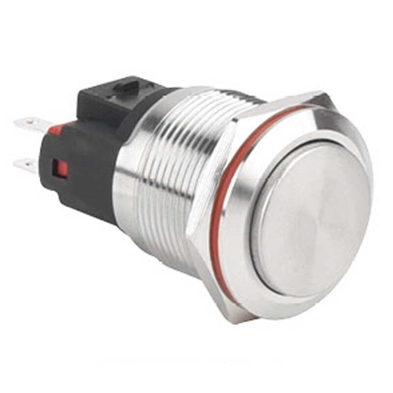 22e-g1z 22mm Çıkık Anahtarlı Metal Buton