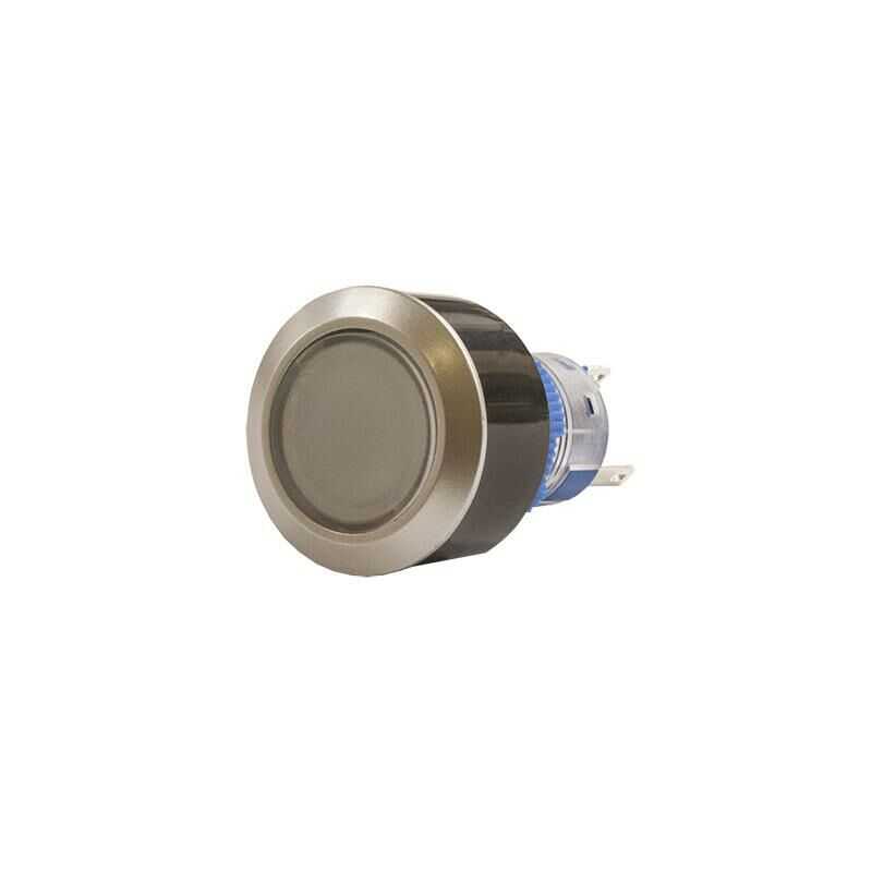  22mm 24v Beyaz Yaylı Buton Cd-awy-11d/24v/w
