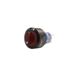 22mm Kırmızı Mandal Buton 1-0-2 CD-APY-22XDR - 1