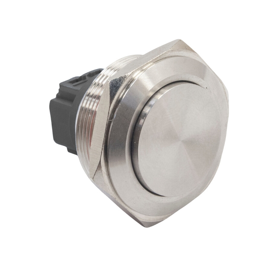  28b-g1z 28mm Çıkık Anahtarlı Metal Buton