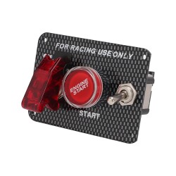 2'li ON-OFF Toggle Switch Panel - Motor Start Butonlu 