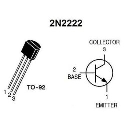 2N2222 - TO92 NPN Transistör - 2