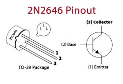 2N2646 Unijunction Transistör TO-18 - 2