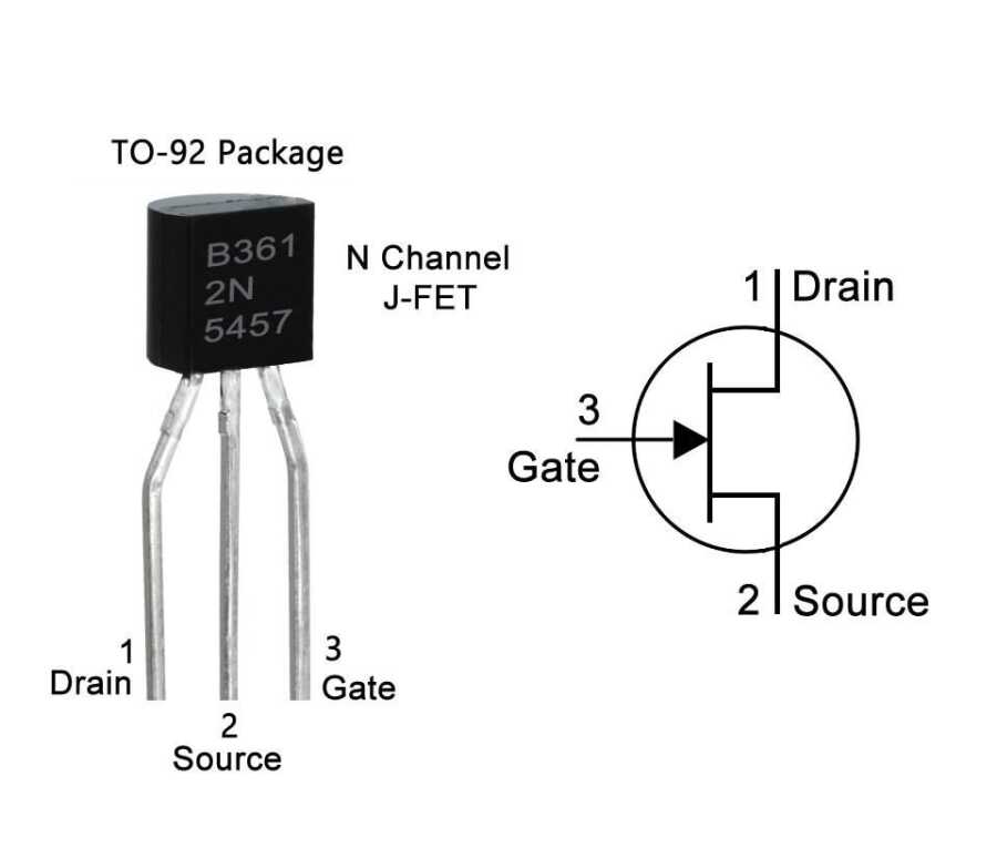 2SK433 TO-92 50V 0.01A 0.15W N Kanal JFET Mosfet Transistör Satın Al