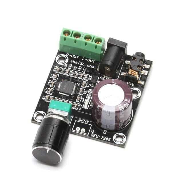  2x15w Amplifikatör Devresi 15w Stereo Pam8610 Anfi - Amfi Ses Yükseltici