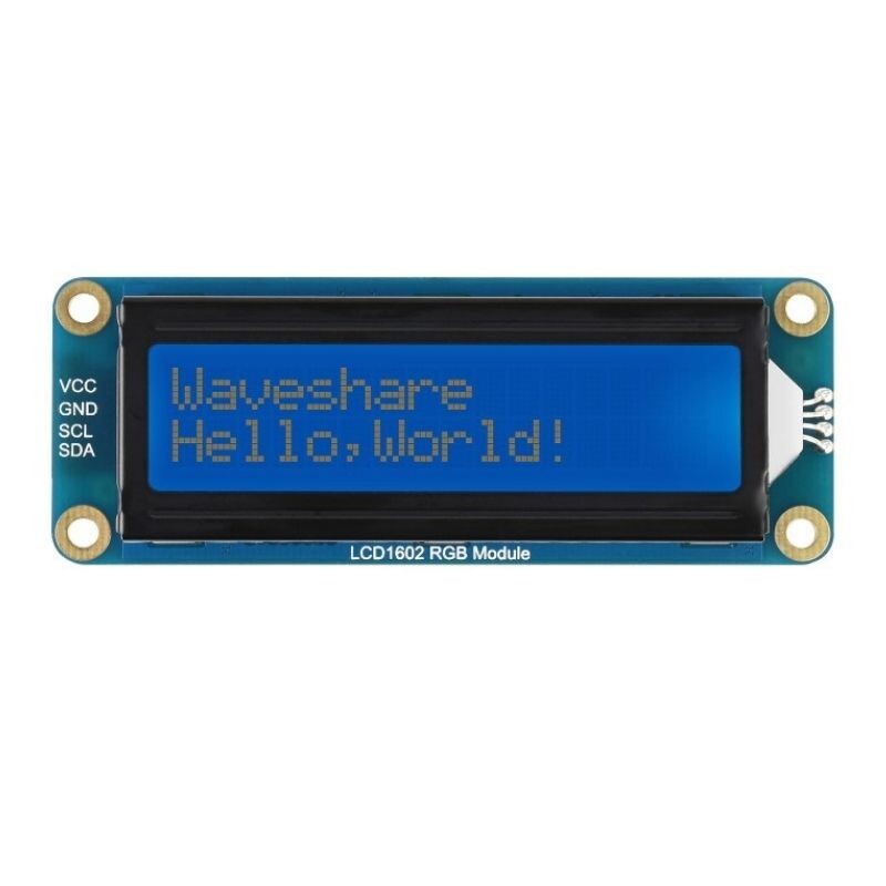  2x16 Rgb Lcd Display - I2c Bus