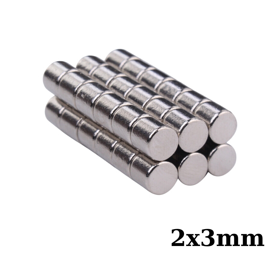  2x3mm Neodyum Güçlü Mıknatıs - Neodim Magnet