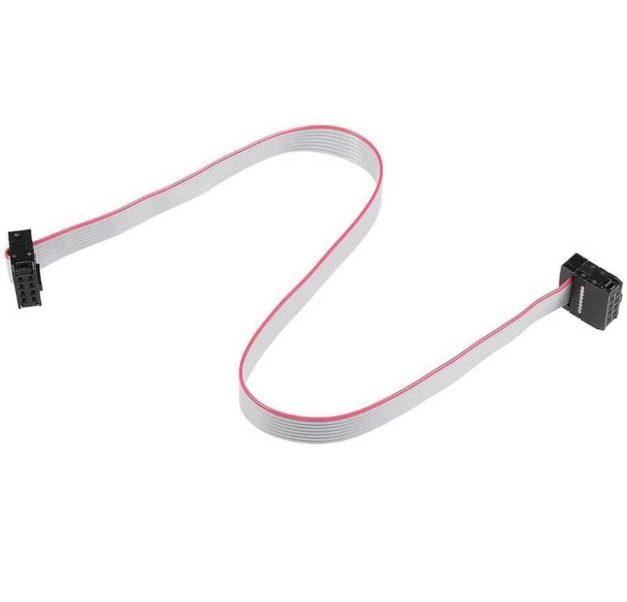  2x4 8 Pin Dişi-dişi Flat Kablo - 50cm