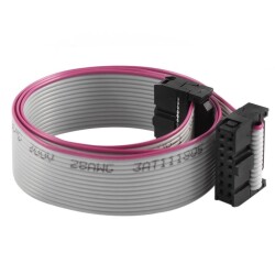 2x7 14 Pin Female-Female Flat Cable - 50cm 