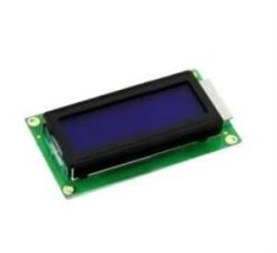 2X8 Lcd Ekran Mavi 