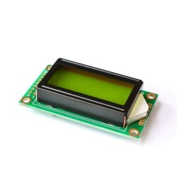 2X8 LCD Screen Green Display - 1