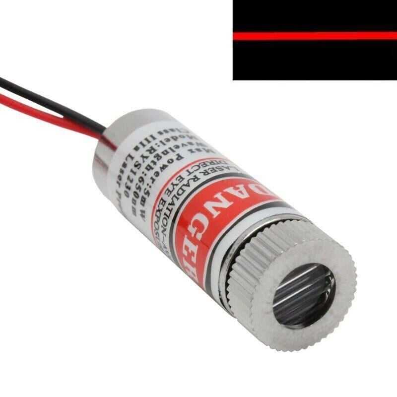  3-5v Çizgi Lazer Diyot 5mw 650nm - Rys1230