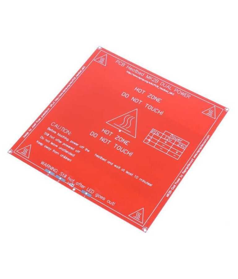  3 Boyutlu Yazıcı Isıtıcı Tablası - Mk2a Heatbed