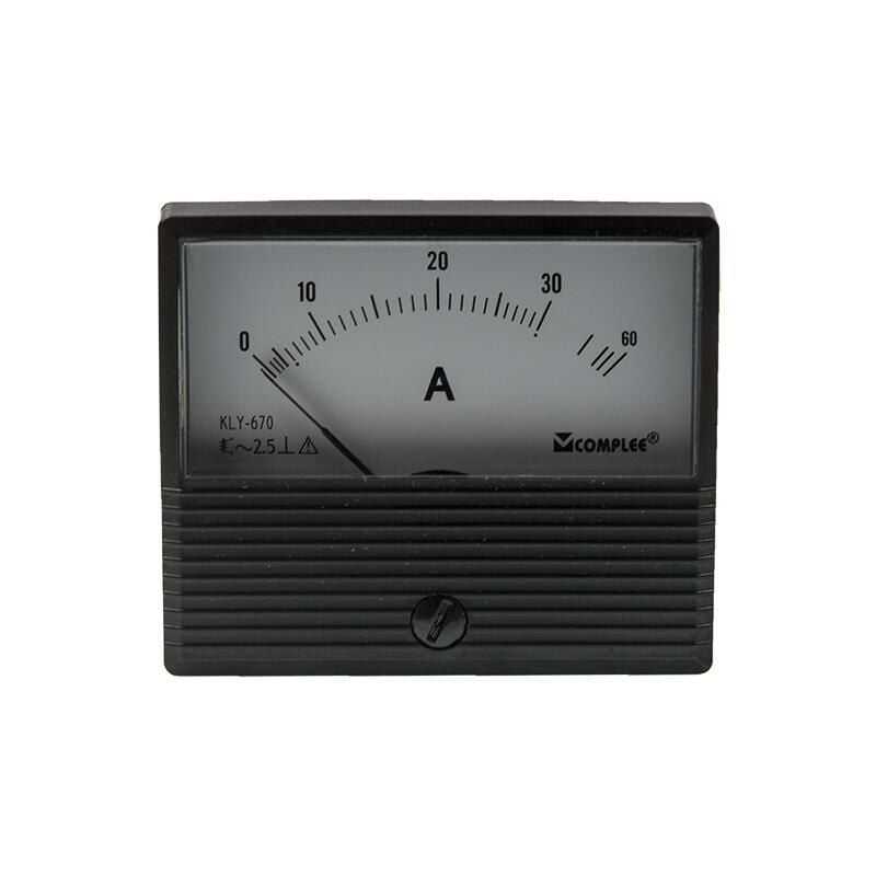  30a Analog Ampermetre - Panel Tipi Ölçü Aleti Kly-t670