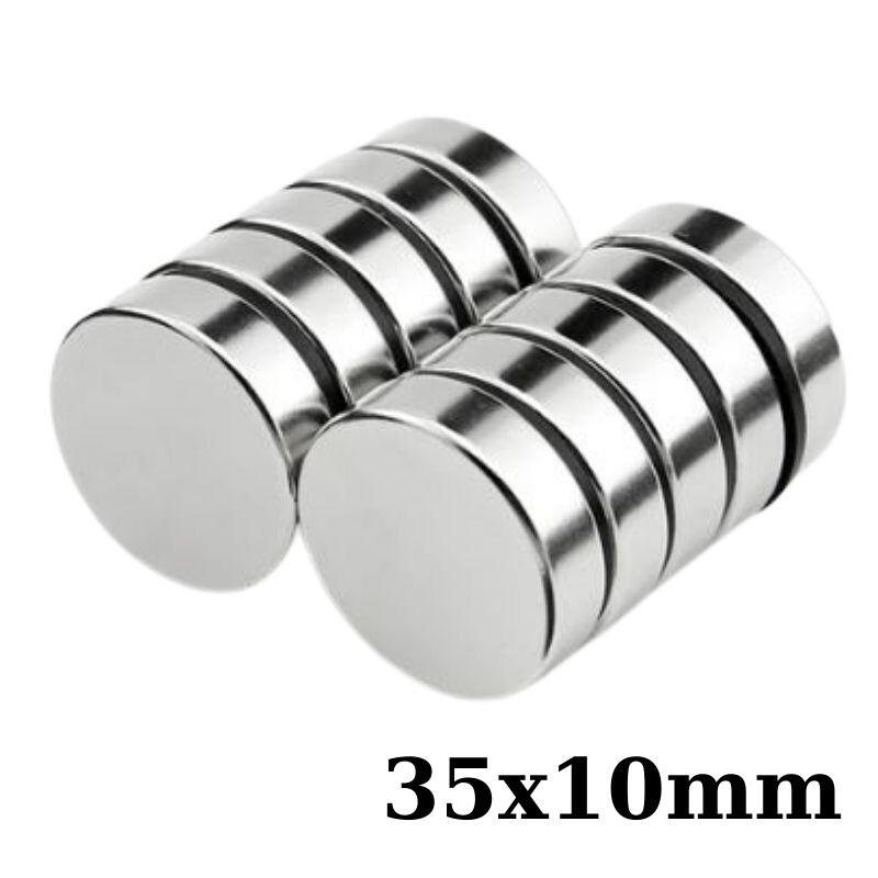  35x10mm Neodyum Güçlü Mıknatıs - Neodim Magnet